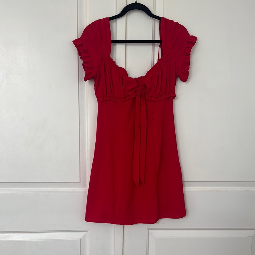 Tiger Mist Red Blossom Dress